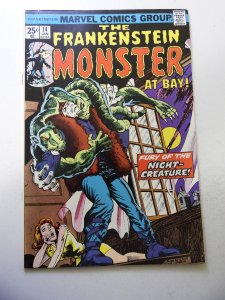 The Frankenstein Monster #14 (1975) VF- Condition MVS Intact