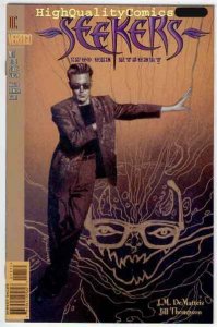 SEEKERS #11,  NM+, John Bolton, DeMatties, X-files, 1996, more Vertigo in store