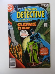 Detective Comics #478 VF- condition