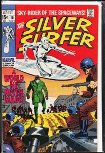 The Silver Surfer #10 (1969) Silver Surfer