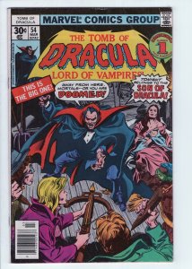 TOMB OF DRACULA #54 - 3.5 - WP