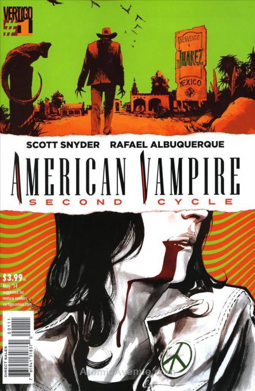 American Vampire: Second Cycle #1 VF/NM; DC/Vertigo | save on shipping - details