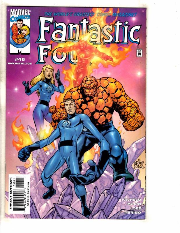 Lot Of 10 Fantastic Four Marvel Comics # 38 39 40 41 42 43 44 45 46 47 Doom TW53