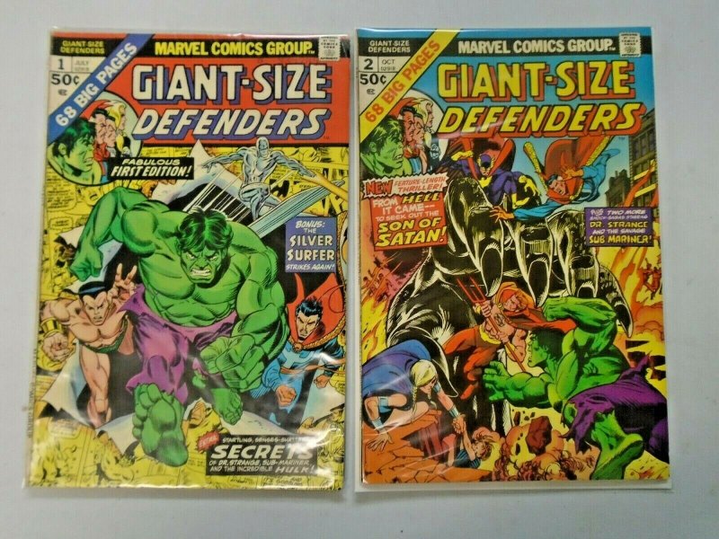 Giant-Size Defenders #1 + #2 4.0 VG (1974) 