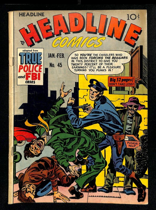 Headline Comics #45 VG 4.0