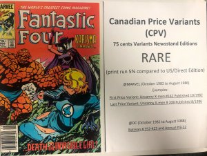 Fantastic Four (1983) # 266 (NM) Canadian Price Variant CPV...