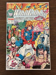 WildC.A.T.s #1 (1992). NM. 1st app WildC.A.T.s. Includes trading cards. Lee c/a.