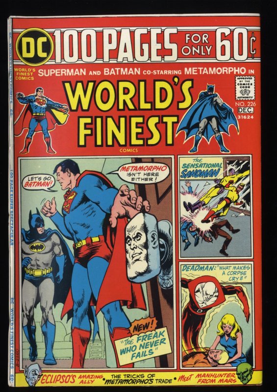 World's Finest Comics #226 VF+ 8.5