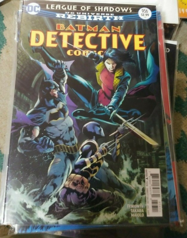 DETECTIVE COMICS  # 956 BATMAN  2017, DC T LEAGUE OF SHADOWS REBIRTH BAROWS VAR 