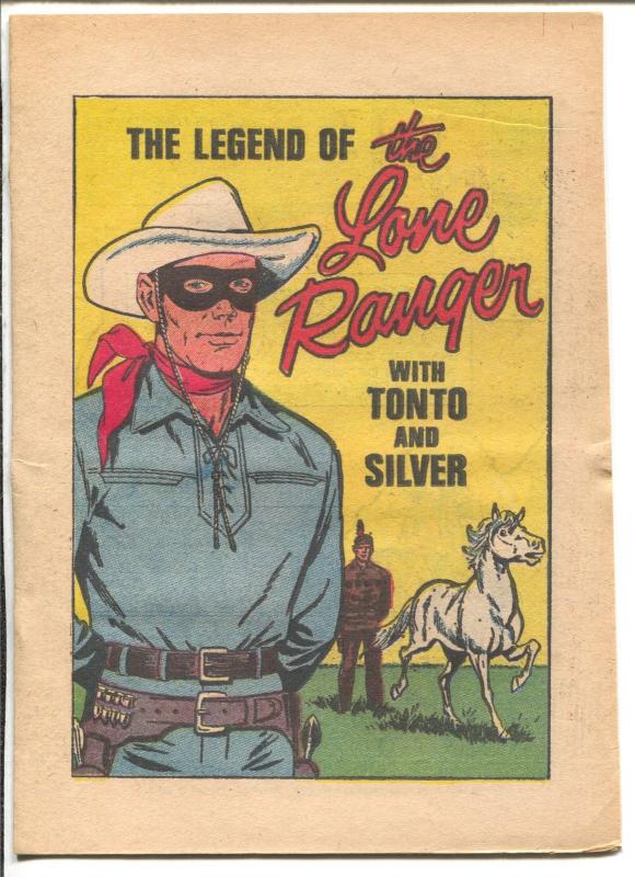 Legend of The Lone Ranger #1 1969-Tonto-Silver-Giveaway comic book-FN+