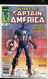 What If? #44 Newsstand Edition (1984) Captain America