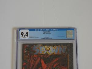 Spawn #50 CGC 9.4; Double-size issue!!  Cover homage to Spawn #1!!