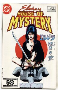 ELVIRA'S HOUSE OF MYSTERY #2--1986--DC--comic book