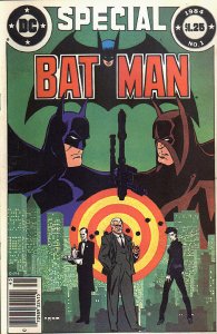 BATMAN SPECIAL  (MICHAEL GOLDEN) (1984 Series) #1 NEWSSTAND Fine Comics 