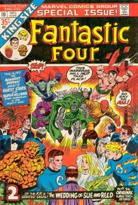 Fantastic Four (Vol. 1) Annual #10 FN ; Marvel | Wedding Special
