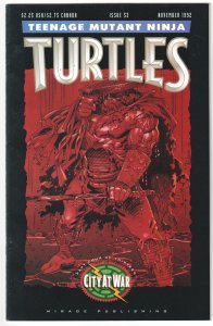 Teenage Mutant Ninja Turtles #53 (1992) Teenage Mutant Ninja Turtles CITY AT WAR