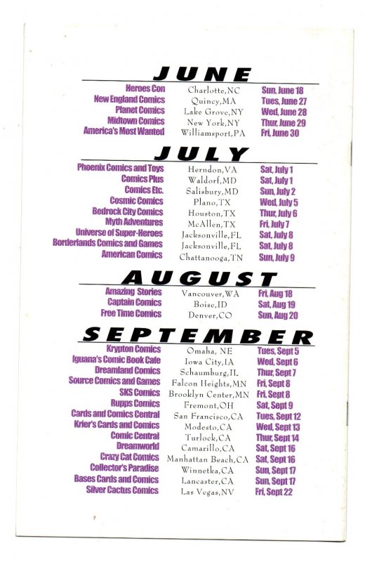 Fathom Crossover Tour Book East Tomb Raider/Witchblade - signed Michael Turner