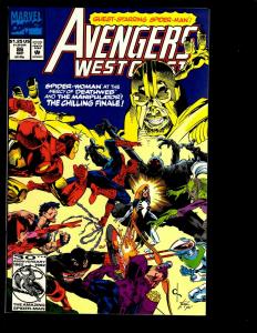 12 West Coast Avengers Marvel Comics # 85 86 87 88 89 90 91 92 93(2) 94 95 GK6