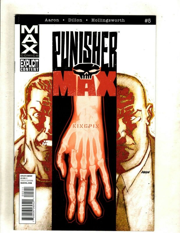 Lot Of 12 MAX Punisher Marvel Comic Books # 1 2 3 4 5 6 7 8 9 10 11 12 MAX RP6