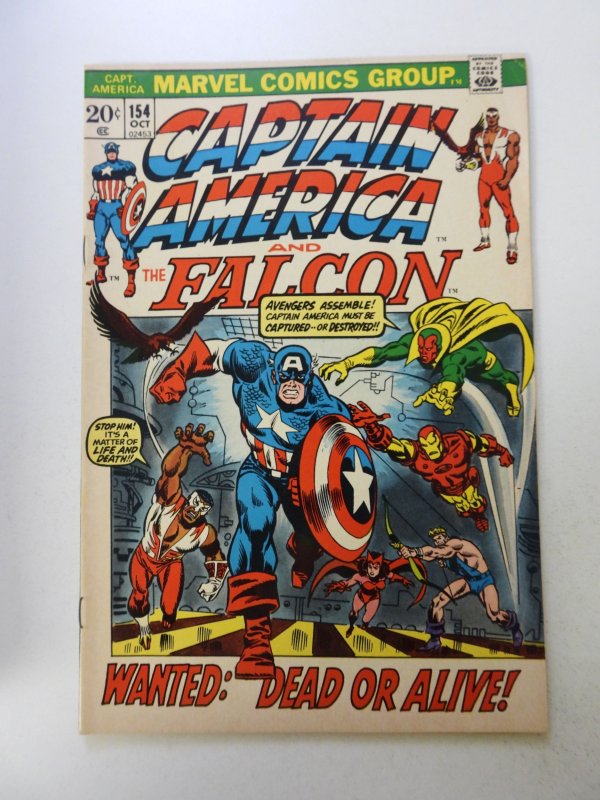 Captain America #154 (1972) FN/VF condition