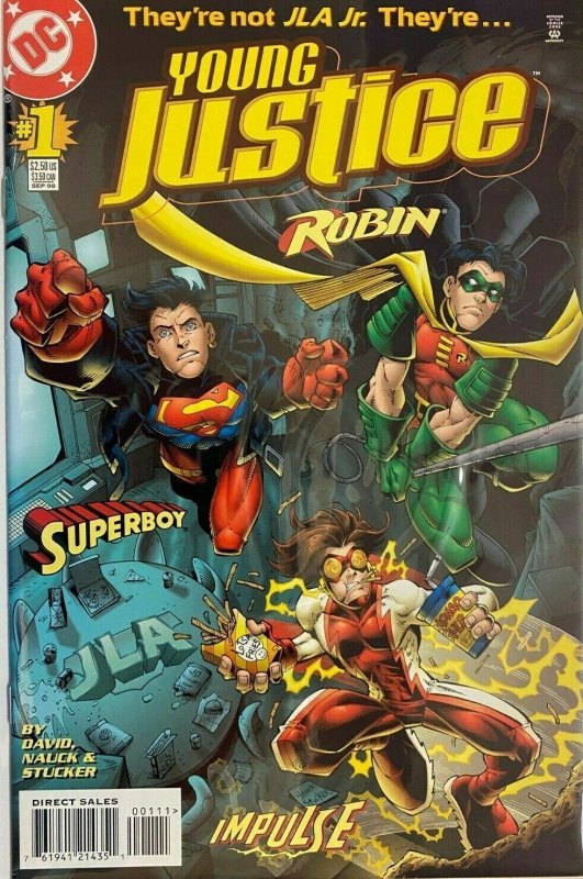 Young justice #1 8.0 VF (1998) 