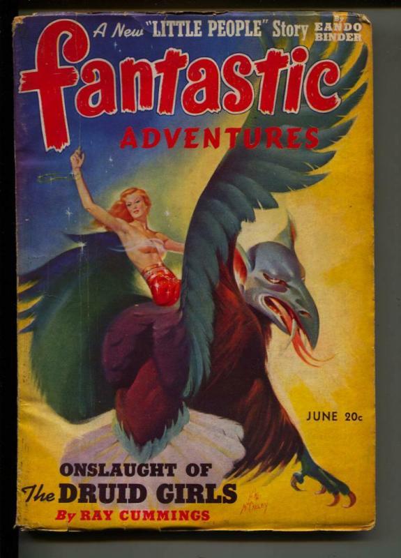 Fantastic Adventures-Pulp-6/1941-Ray Cummings-Eando Binder-Polton Cross