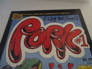 Pork #1 (2002)Adult Comic Book S. Clay Wilson TPB Hippy Comix