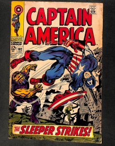 Captain America #102
