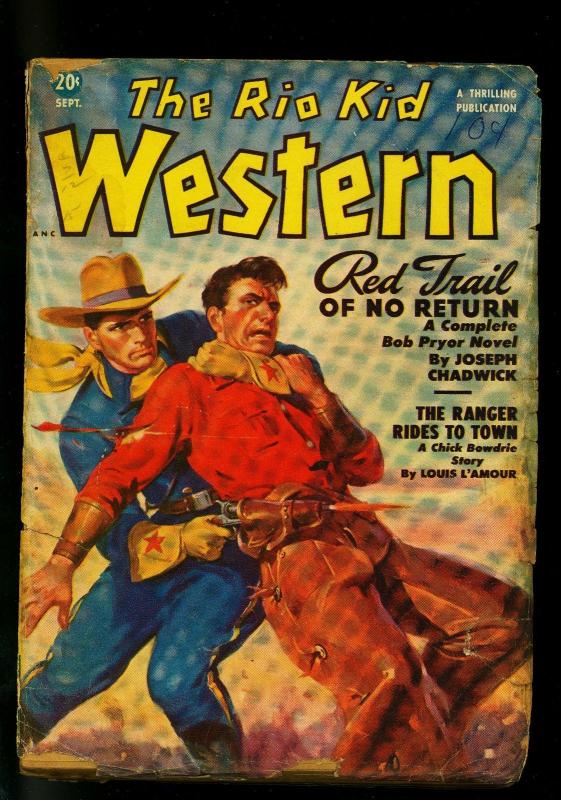 Sold at Auction: COLLECTION OF LOUIS L'AMOUR PULP WESTERN BOOKS