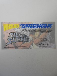 Silver Surfer 1/2 Wizard W/ Cert VF+ Condition!