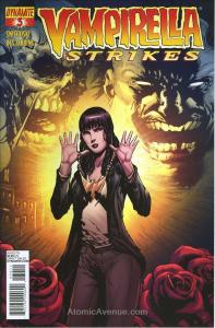 Vampirella Strikes (2nd Series) #3A VF/NM ; Dynamite | John Desjardins