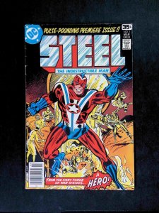 Steel the Indestructible Man #1  DC Comics 1978 FN NEWSSTAND