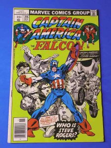 Captain America #215 VG/FN Marvel Comics C10A