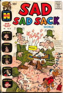 Sad Sack World #12  1968 - Harvey  -G/VG - Comic Book