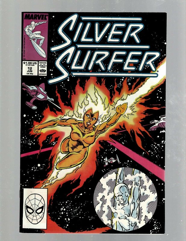 Lot of 12 Silver Surfer Marvel Comics #2 3 4 5 8 11 12 13 14 15 16 Annual #1 GB2