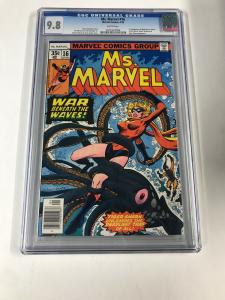 Ms. Marvel 16 Cgc 9.8 White Pages 1st Mystique Marvel