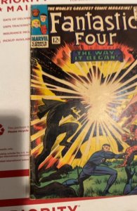 Fantastic Four #53 (1966)the way it began-2nd Black panther