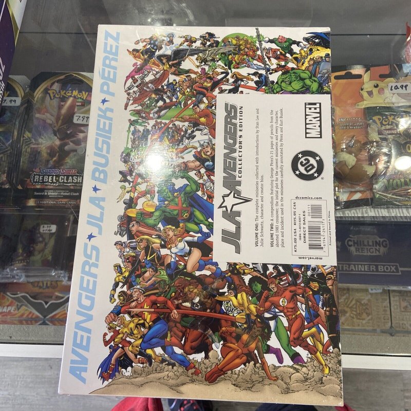 JLA/AVENGERS COLLECTORS EDITION SEALED SLIPCASE 2004 DC/MARVEL COMICS