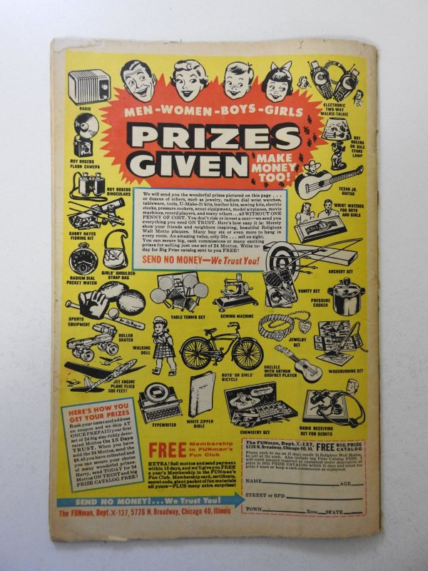 Daredevil Comics #124 (1955) VG Condition moisture stain, tape pull fc