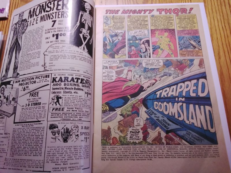 Thor #183 (1970) Doctor Doom