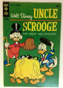 Uncle Scrooge #85 Gold Key 1970 FN/VF Bronze Age Comic Book