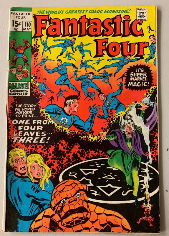Fantastic Four #110 Marvel 1st Series 3.0 (1971)