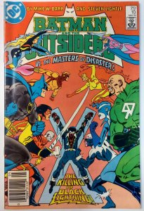 Batman and the Outsiders #10 (9.0, 1984) MARK JEWELERS
