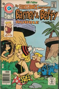 Barney & Betty Rubble #20 Charlton Comics Flintstones 1976 FN