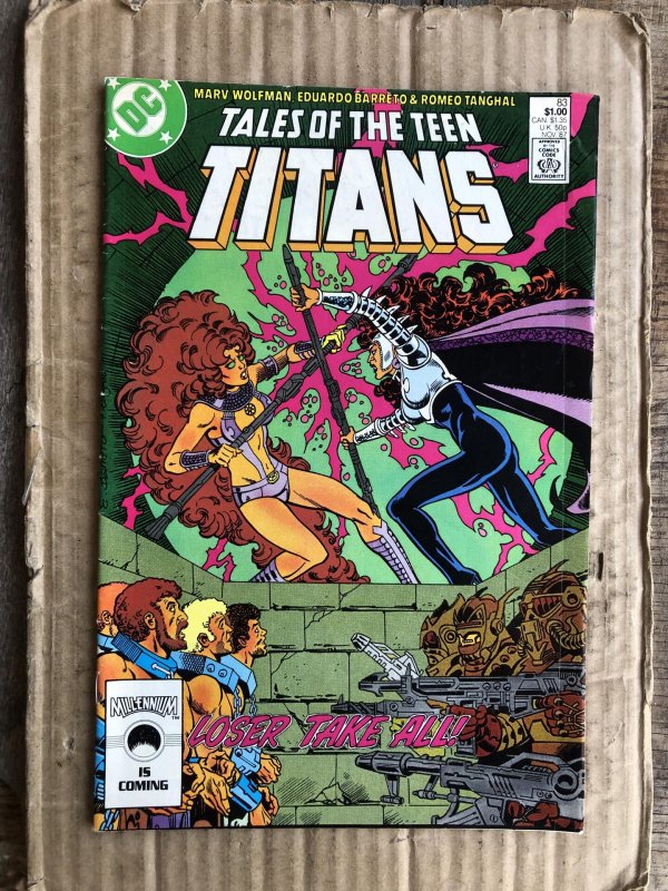 Tales of the Teen Titans #83 Direct Edition (1987)