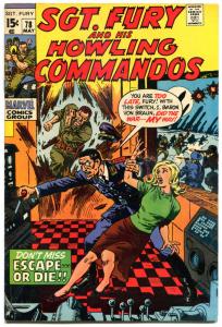 SGT FURY #60 66 68 78, FN, War, WWII, John Severin, Germans, 1963,more in store