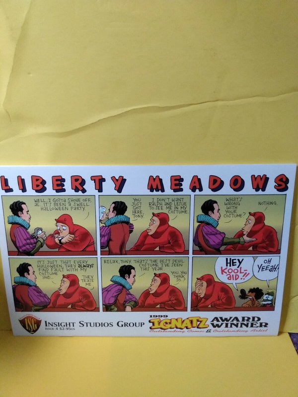 1999 LIBERTY MEADOWS 4 first printing Insight NM- Frank Cho