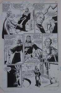 TONY DeZUNIGA original art, ARAK  #39, pg 10, 11x16, Allah, Infidel, Satan, 1983