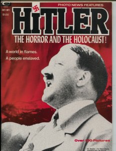 Hitler; The Horror and The Holocaust! #1 1974-Marvel-WWII-violent pix-VF 