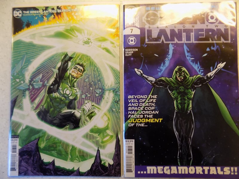 GREEN LANTERN SEASON TWO # 7 MAIN COVER AND VARIANT SET(2020) BAGGED AND BOARDED